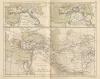 kaart Het Rijk van Alexander den Groote; Voor-Azië 600 v. Chr.;  Staten ontstaan uit het rijk... 190 v. C