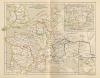 kaart Gallia, Brittania, Rhaetia, Noricum, Pannonia, Germania; Hispania